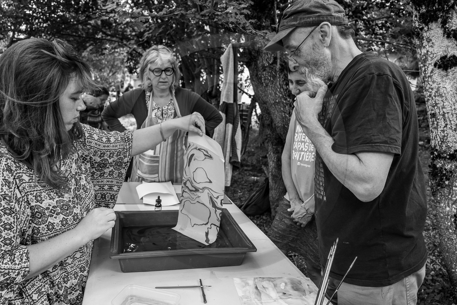 05 juillet 2023 : une cantine et des artistes