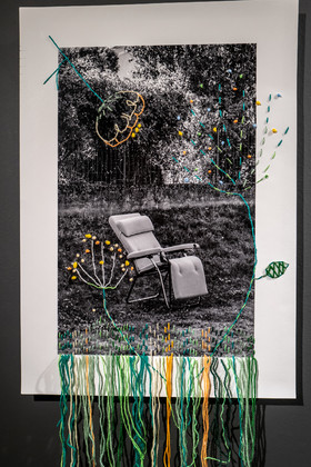 Exposition L comme laine, lien, lieu conçue par l'Ouort de Benevènt, sous la houlette de Claudine Meyer, artiste plasticienne, accompagnée de photographies de Denis Lebioda. Une proposition de la Communauté de Communes du Champsaur - Valgaudemar et de son service culturel.