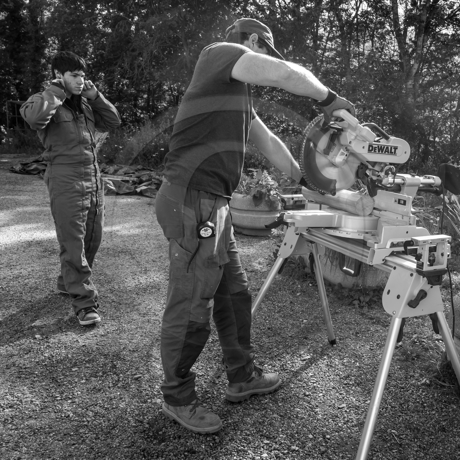 Construction de bacs surélevés