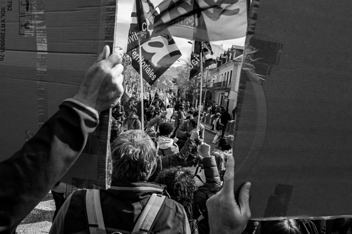 28 mars 2023 : Manifestation contre la réforme des retraites à Gap