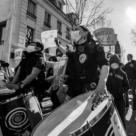 21 mars 2021 - Gap - Mobilisation pour la réouverture des lieux culturels