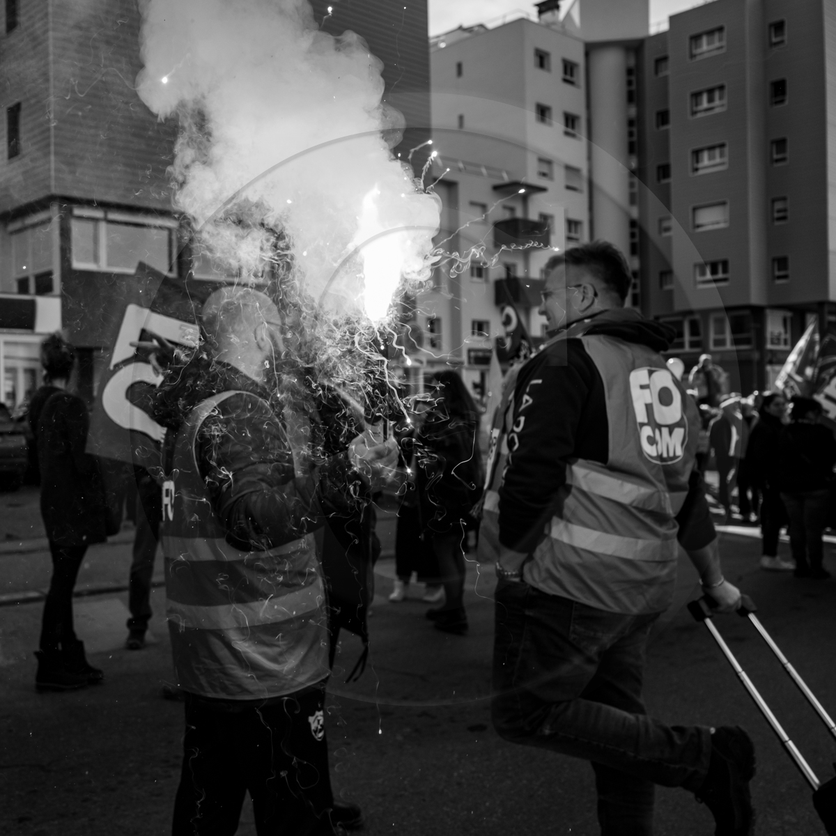 7 mars 2023 : Manifestation contre la réforme des retraites à Gap