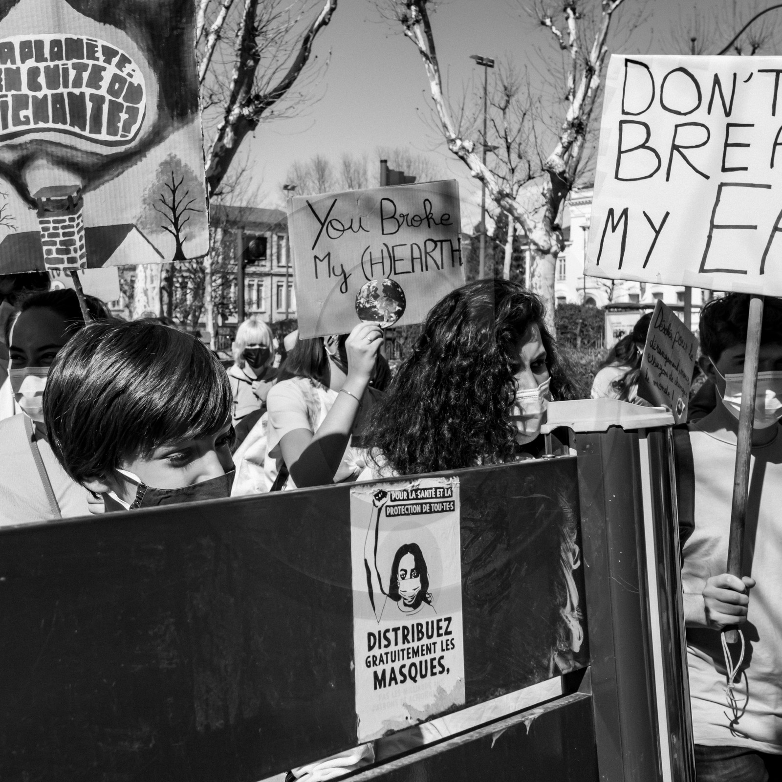 27 mars 2021 : Manifestation des jeunes pour le climat à Gap