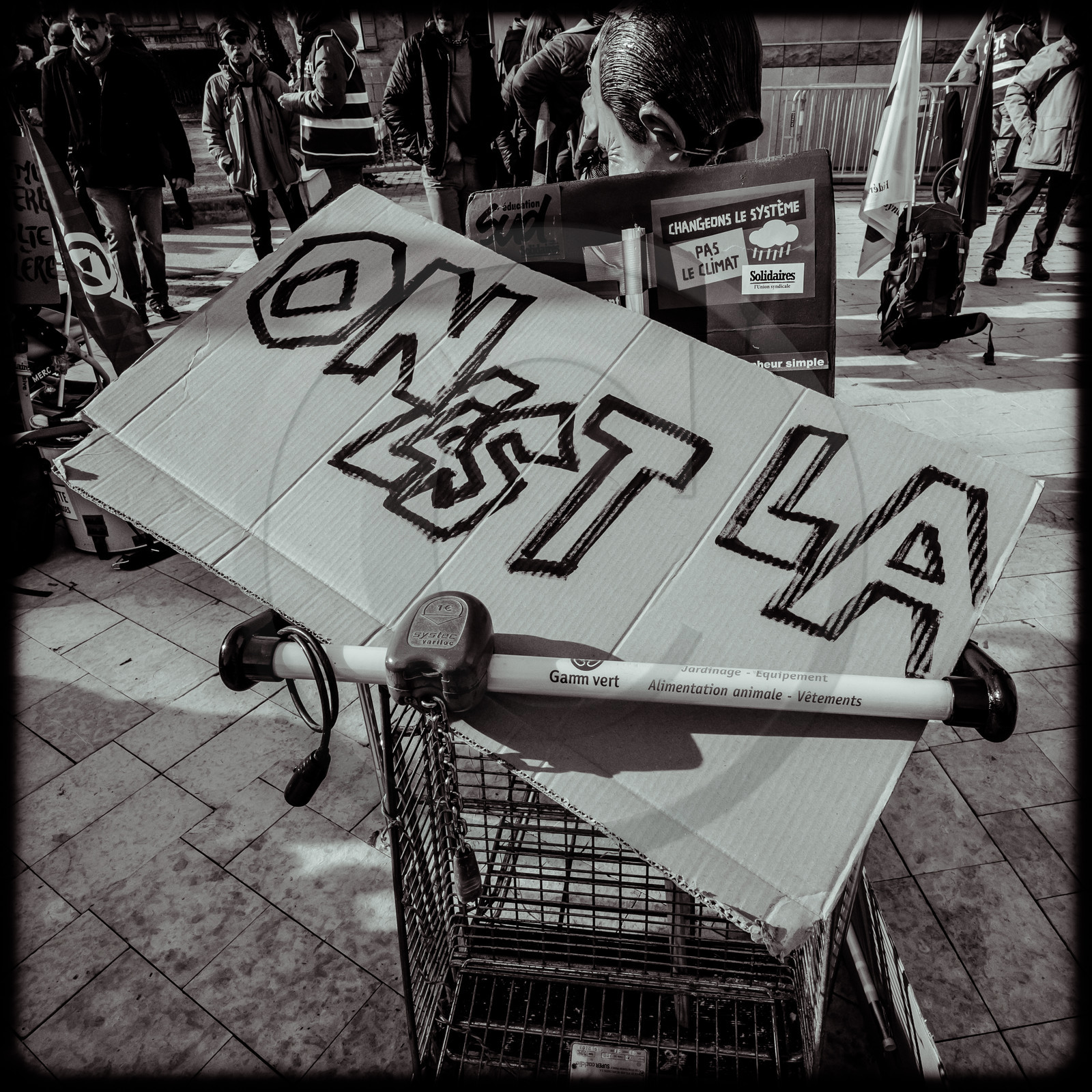 Manifestation pour la défense des retraites - Gap - 06 février  2020.