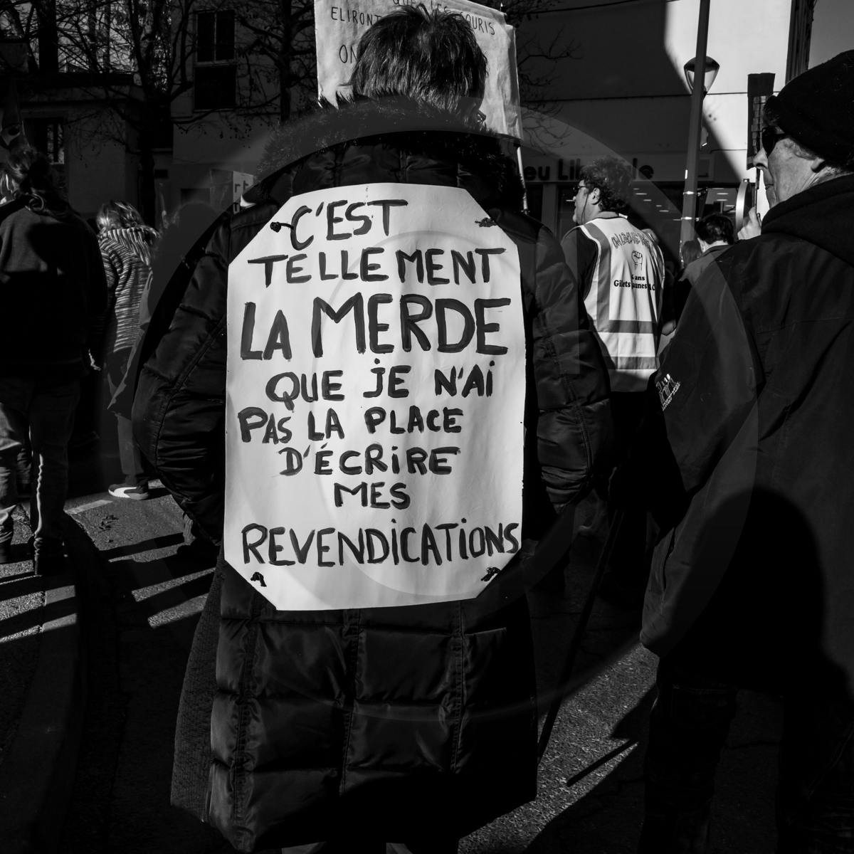 11 février 2023 : Manifestation contre la réforme des retraites à Gap (Hautes-Alpes)
