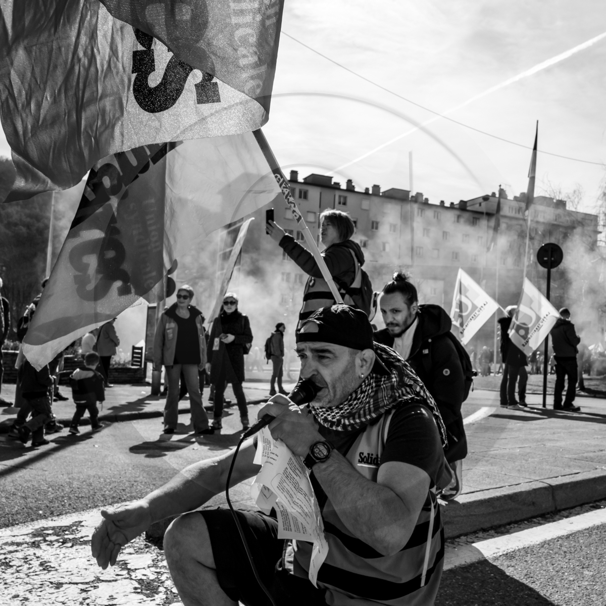 16 mars 2023 : Manifestation contre la réforme des retraites à Gap
