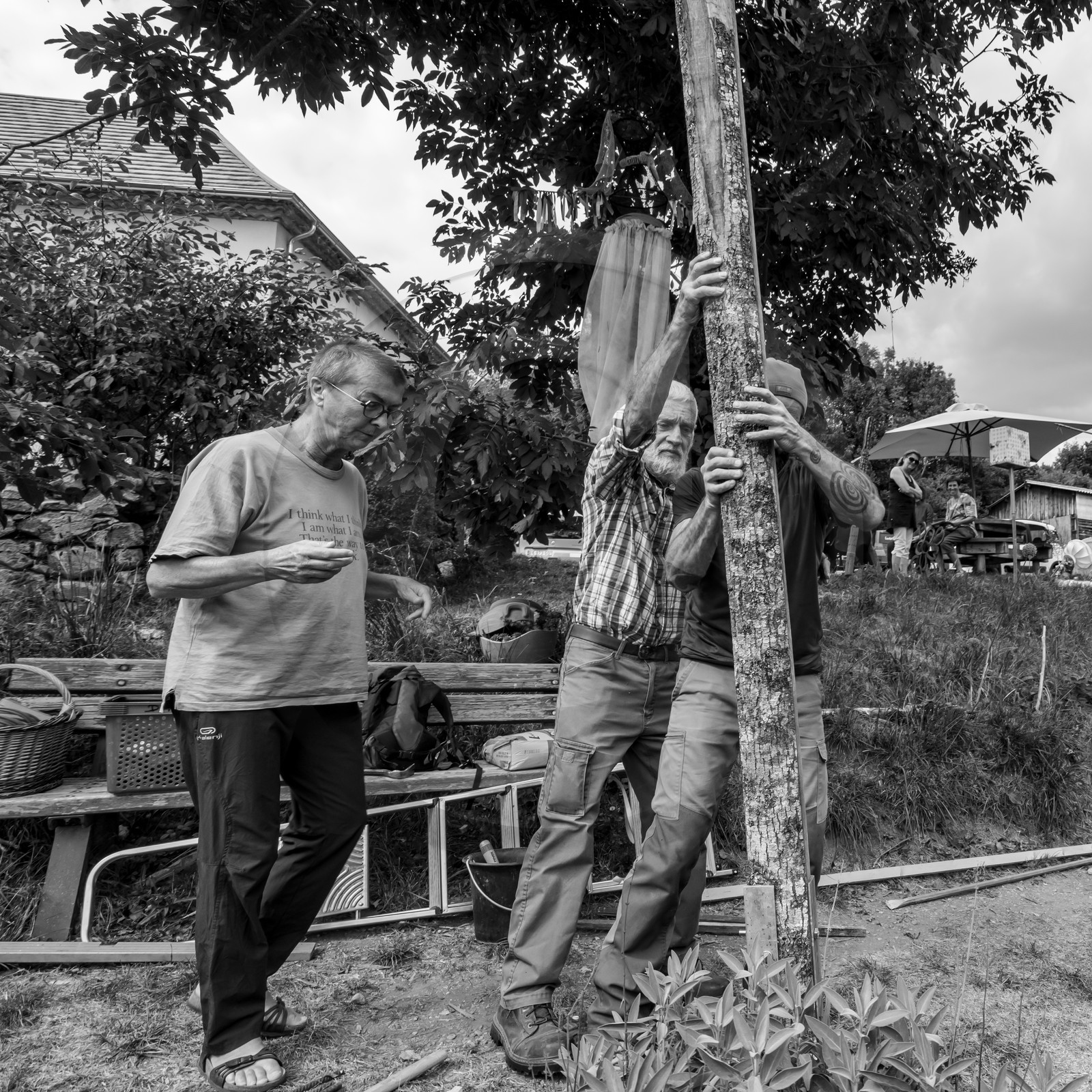 08 septembre 2021 : des jeux et des aménagements au jardin